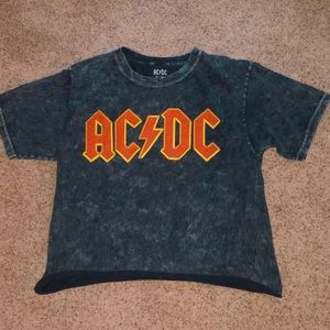 AC/DC shirt super soft with a “rustic” look to it